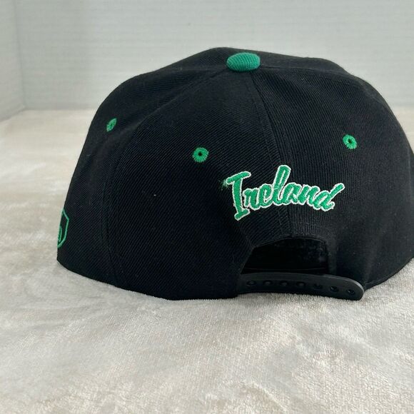 Ireland Design Cap Hat Unisex Snapback Navy Green The Best Country in the World - Picture 5 of 10